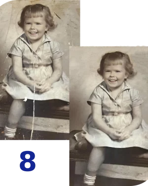 Restore 8 images