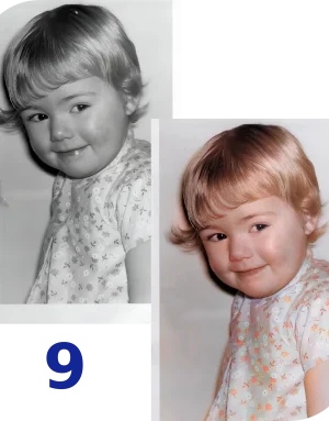 Restore 9 images
